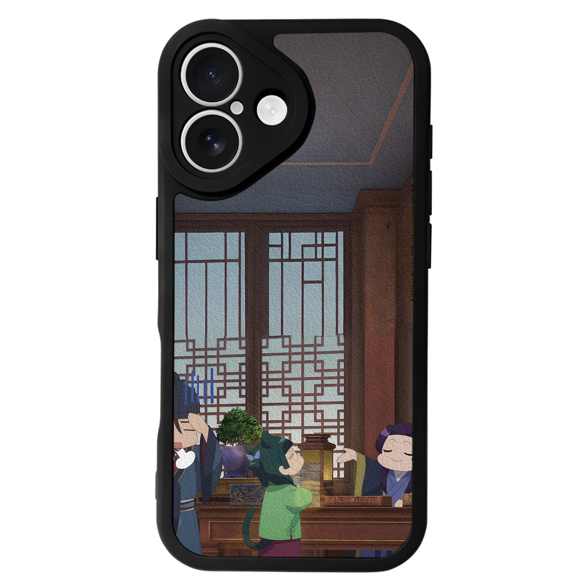 薬屋のひとりごと The Apothecary Diaries 【iPhone 16シリーズ対応】シリコンスマホケース（レザー調） 材質：シリコン
